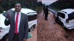 Reuben Kigame recounted cheating death on a highway.